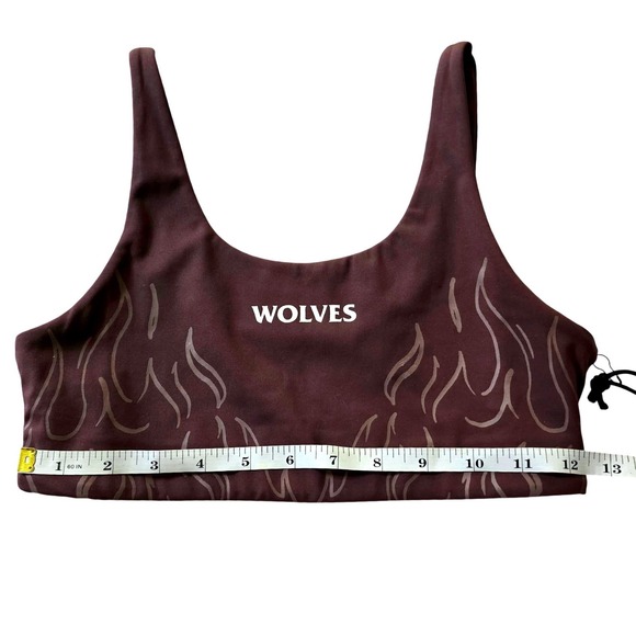 Darc Sport Energy Sport Bra Wolves Ignite Soto Darc Purple Flame Print Small - Picture 3 of 5